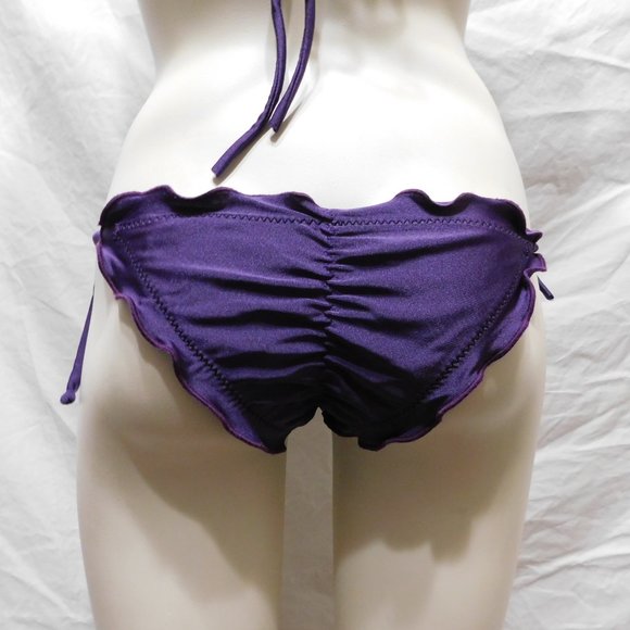 Purple Ruffle Bikini - Picture 4 of 5